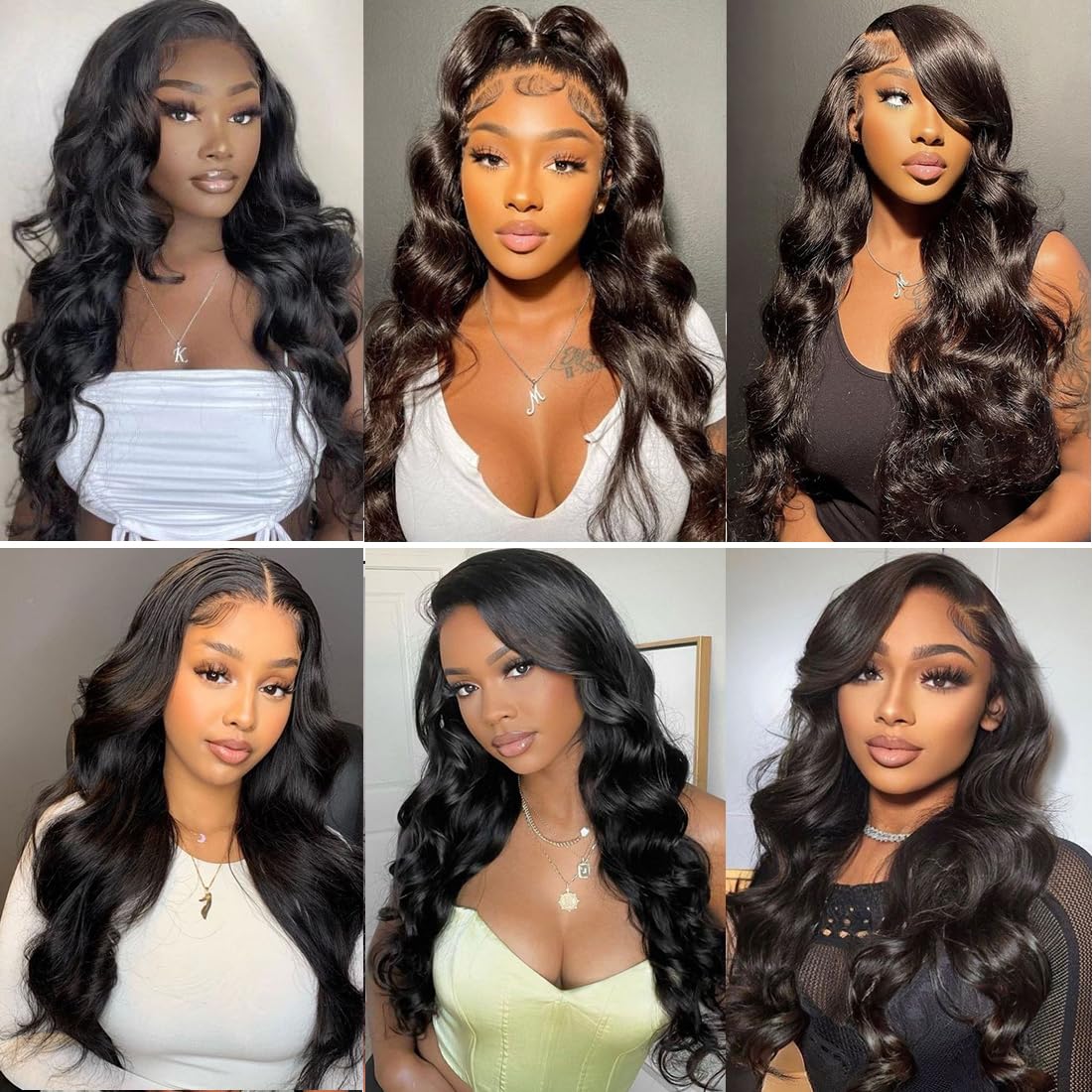 GOMOST Body Wave Lace Front Wigs Human Hair Pre Plucked 180 Density 13x4 HD Lace Frontal Wigs for Black Women Glueless Wigs Brazilian Virgin Human Hair Wig with Baby Hair 24 Inch