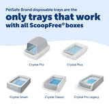 PetSafe ScoopFree Disposable Crystal Litter Tray Refills, Fresh Scent, 3-Pack