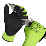 Schwer 120 Pairs Cut Resistant Gloves ANSI A6/A7 (Send Randomly) Cut Proof Work Gloves, Touchscreen, for Men and Women Used for Woodworking, Glass Cutting, Construction, Cargo Handling, Car Repair, L