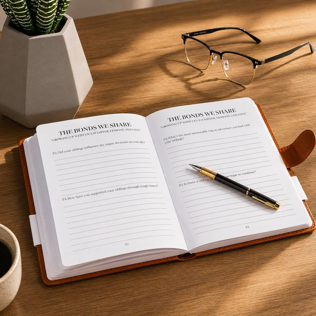 Dad Tell Me Your Life Story Leather Journal (Hardcover) - A Family Heirloom Keepsake with + 275 Prompts to Share His Life Story Book and Memories, Father's Day, Christmas Gift from Daughter & Son