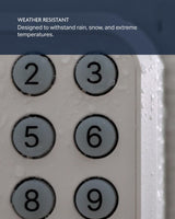 Chamberlain Genuine myQ Garage Door Opener Keypad – Wireless Exterior Keyless Entry, Secure Pin Access, Weather Resistant – Works with Chamberlain, LiftMaster & Craftsman Openers