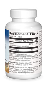 Planetary Herbals Full Spectrum Nopal Cactus, Prickly Pear Cactus, 1000 mg, with Prickley Pear Leaf - 120 Tablets