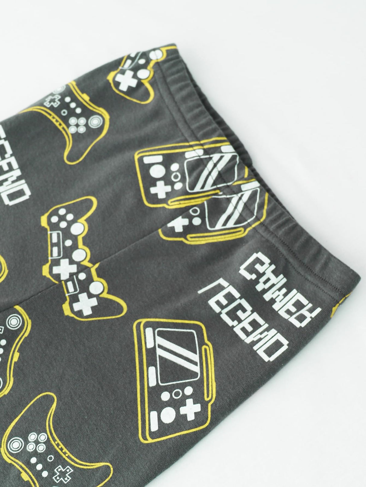 Vopawetty Boys 4-Piece Pajamas Cotton Christmas Halloween Pjs Set Kids Sleepwear (Navy/Grey Gamer, 8)