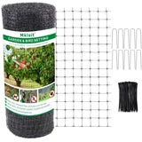 Mklsit Deer Netting Fence, 8ftx100ft Garden Netting Heavy Duty Bird Netting