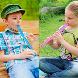 8 Hole Soprano Recorders Descant Flute Bulk With Cleaning Rod German Style for Back to School Gift Christmas Shoebox Supplies Musical Instruments Party Favor (24 Pack)