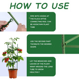 100pcs Garden Stakes Arms for Tomato Cage, 11mm, No Stake