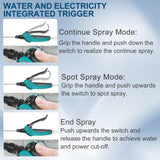 Evika 5.28 Gallon Battery Powered Backpack Sprayer, Electric Weed with 2 Wands, Automatic Rechargeable Sprayer with 5 Nozzles, Great for Garden and Lawn Weed Mist, Watering Plants, Cleaning