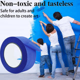 Painters Tape 2 Inch Wide, 10-Packs Blue Painters Tape for General Purpose Use, 2 Inches X 55 Yards X 10 Rolls, 550 Yards in Total