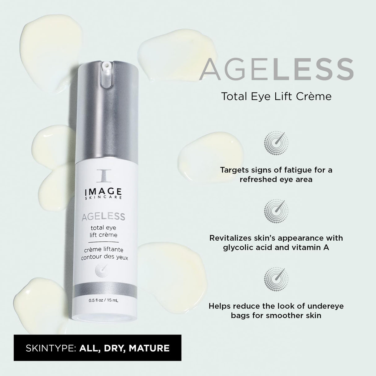 Image Skincare Ageless Total Eye Lift Creme 15 ml / 0.5 oz