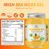 OALSE Sea Moss Gel - 18.5OZ Mango Pineapple Flavor Sea Moss Gel Raw Nutritious Rich in 102 Vitamins and Minerals, Proteins & Vitamins, Vegan-Friendly