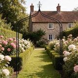 Thick Gothic Pointed Metal Garden Arch Rust-Proof for Climbing Vines Roses