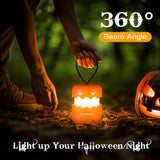 EverBrite 3-Pack Halloween Pumpkin Lantern, Collapsible Jack O Lantern