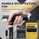 BeneCane Walking Cane for Women Folding Cane for Men with Two Led Lights Quad Cane with Stable Base Lightweight and Adjustable Walking Stick