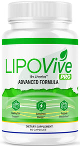 LipoVive Pro Capsule - Official LipoVive Pro Pills Advanced Formula Premium All Natural Supplement Support, LipoVive Pro Capsule for Overall Health & Wellness, 60 Capsules for 1 Month