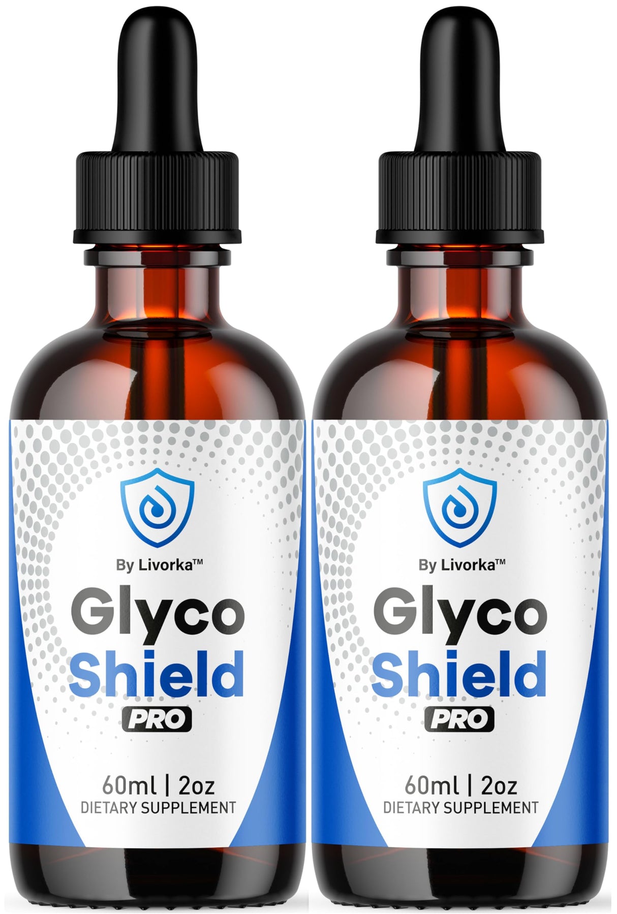 (2 Pack) Glyco Shield Drops - Official GlycoShield Pro Blood Formula Support Supplement Drops - Maximum Strength Original Natural to Overall Wellness and Support Health Reviews, 2 Bottles for 2 Months