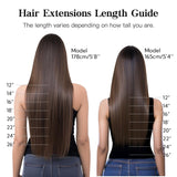 HOTBANANA Human Hair Clip in Hair Extensions, Dark Brown 120g Clip in Hair Extensions Real Human Hair Straight Remy Hair Clip in Hair Extensions 22 Inch 7pcs