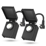 BN-LINK Outdoor 24-Hour Mechanical Timer Outlet, 2 Grounded Outlets, 2 Pack