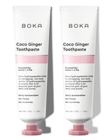 Boka Fluoride Free Toothpaste Nano Hydroxyapatite, Helps Remineralize, Appropriate for Sensitive Teeth, Whitening - for Adult, Kids Oral Care - Refresh Mint Flavor, 4 Fl Oz 3Pk