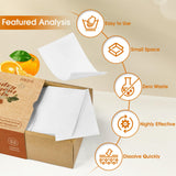 Poesie Laundry Detergent Sheets Citrus Scent 3 Pack 480 Sheets 240 Loads Zero Plastic Portable Green Package Liquid Less HE Washing Detergent Strips for Save Place Traveling