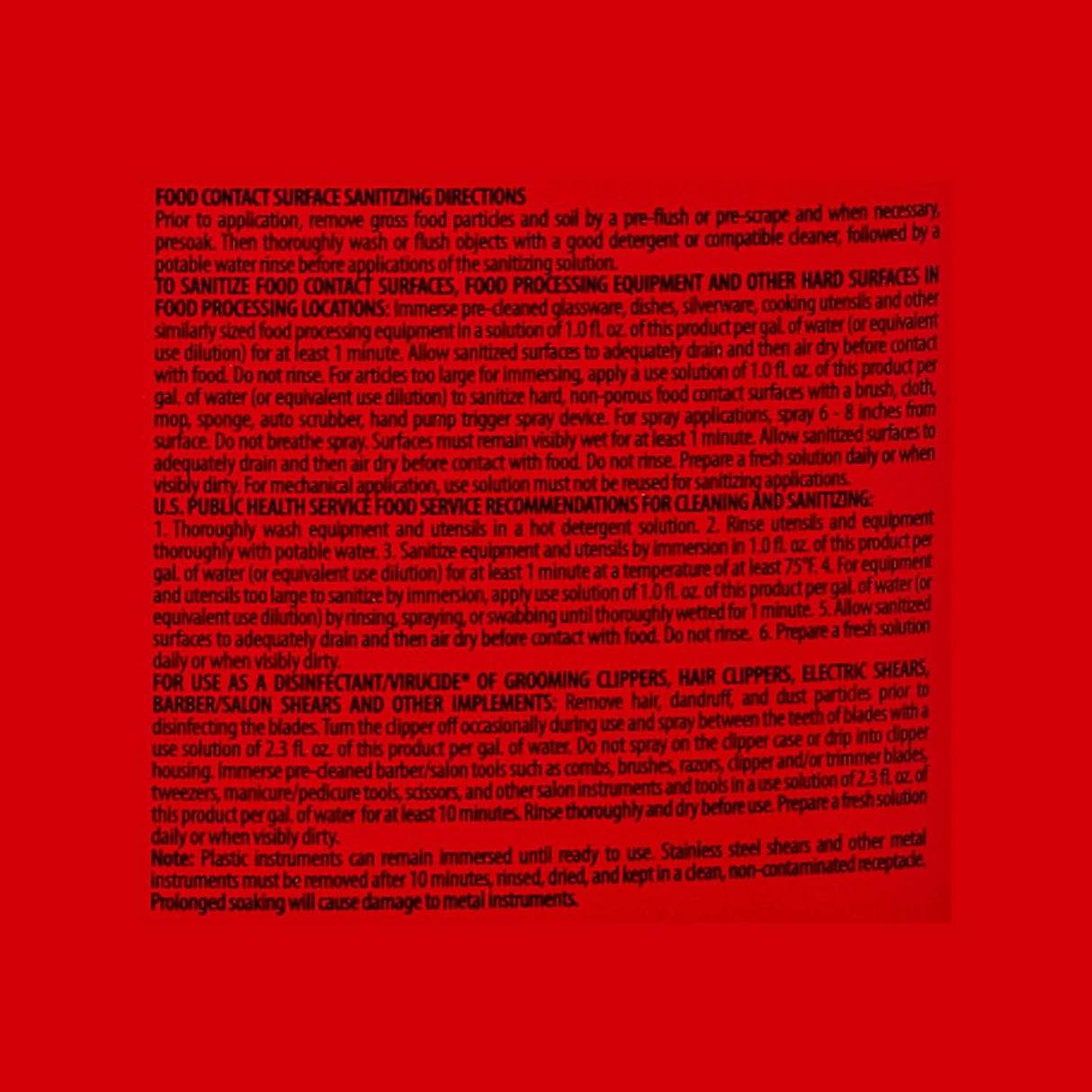 Member's Mark Commercial Sanitizer (128 Ounce) (2 Pack)