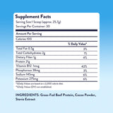 Equip Foods Prime Protein Powder | Clean, Grass Fed Beef Protein Isolate | Carnivore Protein Powder | Paleo, Keto Friendly | Gluten, Dairy Free | Helps Build & Repair Tissue | 30 Servings, Chocolate