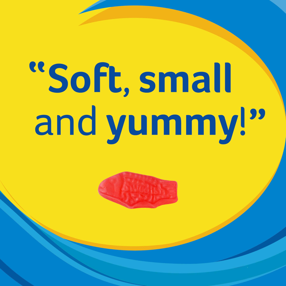 SWEDISH FISH Mini Soft & Chewy Gummy Candy, Bulk Candy, 24-2 oz Bags