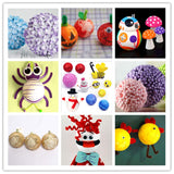 Crafjie 4 Inch Craft Foam Balls 24-Pack, Supplies Foam Balls for Christmas DIY Arts and Crafts, Smooth Polystyrene Foam Ball, for Decoration Household School Projects, White