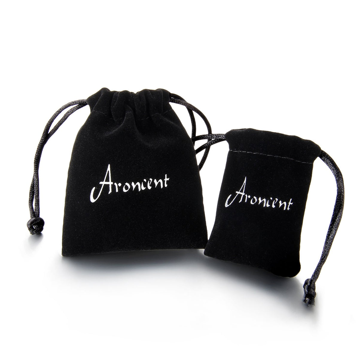 Aroncent Stainless Steel 3-8 Pairs Hoop Earrings Men Small Hoop Huggie Hinged Earrings Set for Men Women 4mm Gifts