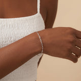 BLThing Silver Bracelets for Women 3mm Sterling Silver Paperclip Bracelet
