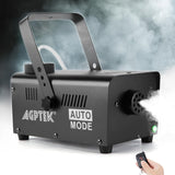 AGPTEK Fog Machine, 500W Smoke Machine with Wireless Remote & Automatic Spray Function, Great for Halloween, Christmas, Wedding, Parties, DJ Performance & Stage Show