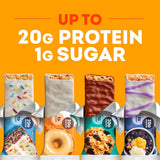 ONE Protein Bars, Blueberry Cobbler, Gluten Free with 20g Protein and 1g Sugar, Pantry Staples, 2.12 oz (12 Count)