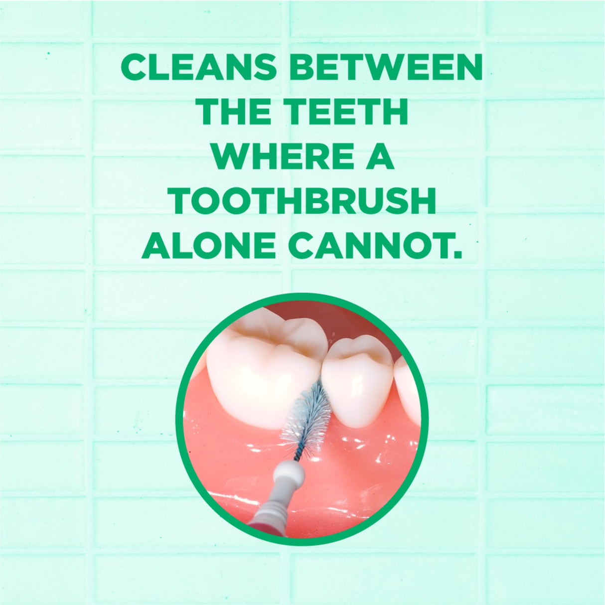 GUM Proxabrush Go-Betweens - Moderate - Interdental Brushes - Soft Bristled Dental Picks for Plaque Removal Health - Safe for Braces & Dental Devices, 10 Count (Pack of 4)