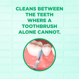 GUM Proxabrush Go-Betweens - Moderate - Interdental Brushes - Soft Bristled Dental Picks for Plaque Removal Health - Safe for Braces & Dental Devices, 10 Count (Pack of 4)