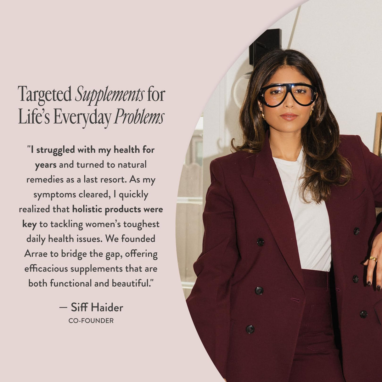 Arrae Calm Cortisol Manager - 60 Stress & Panic Relief Capsules - Mood Support Supplement w/L-Theanine, Inositol, Passionflower, & Magnesium to Help You Feel Zen