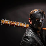 Taiyin 4 Pcs 32.8 Foot Fake Rusted Barbed Wire Decoration Halloween Plastic Faux Barb Wire Prop Western Decor for Cowboy Christmas Party (Silver)