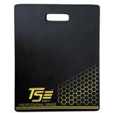 True Flex Protective Kneeling Pad, Premium Quality Neoprene Pad, Heavy Duty Stabilization, Easy to Carry Handle, Comfortable Ergonomic Design Kneeling Mat by TSE Safety,Black 14 inches x 18 inches