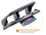 Bostitch Office EZ Squeeze 40 Sheet 3-Hole Punch, Heavy Duty (HP40AM), Silver