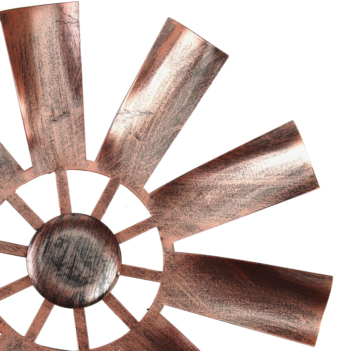BinaryABC Outdoor Yard Windmill Metal Wind Spinner,Wind Sculptures Spinners Yard Decor Pinwheel,for Garden Yard Lawn Patio Decoration
