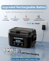 Hugmazing Cordless Electric Lunch Box – Rechargeable Self-Heating Food Warmer with 1100ML SS Container, Battery-Powered Heated Lunch Box, Perfect for Travel, Office Meals for Adults, Men & Women