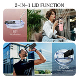 Personalized 40 oz Tumbler with Handle and Straw, Custom Tumbler with Picture, Logo, Text, Stainless Steel Travel Coffee Mug Cup, Personalized Gifts For Women Men Birthday Anniversary Christmas Gifts