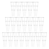 BestNest Panacea 89723 Round Tomato & Pepper Towers, Galvanized, Pack of 20