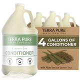 Terra Pure Hotel Conditioner | Four Gallons | Designed to Refill Soap Dispensers (Set of 4)