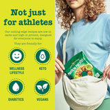 Crisp Power Protein Pretzels, Everything, High Protein Vegan Keto Snack, 28 G Plant Based Protein, Low Carb Crunchy Pretzel Snacks, Sugar Free, No Seed Oils, 1.75 oz Bags, 24 Pack