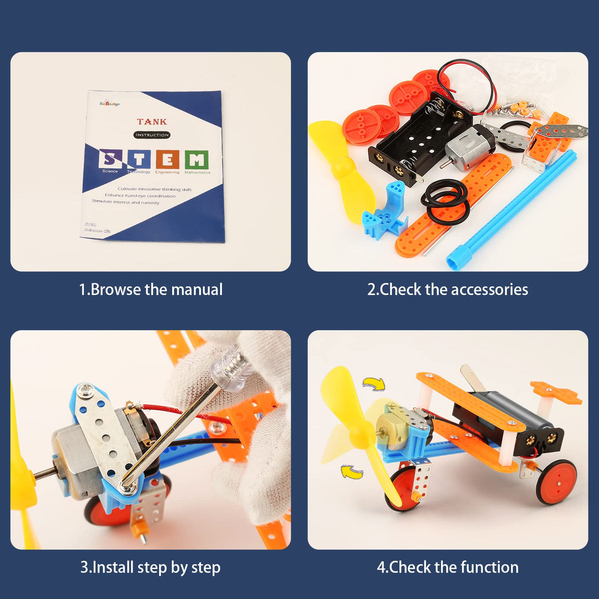 STEM Kits for Kids Science 8-12, Boy Toy 6 7 8 9 Year Old Boy Birthday Gift