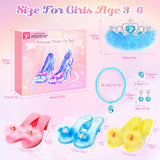 Mastom Princess Role Play Dress Up Shoes Set for Girls