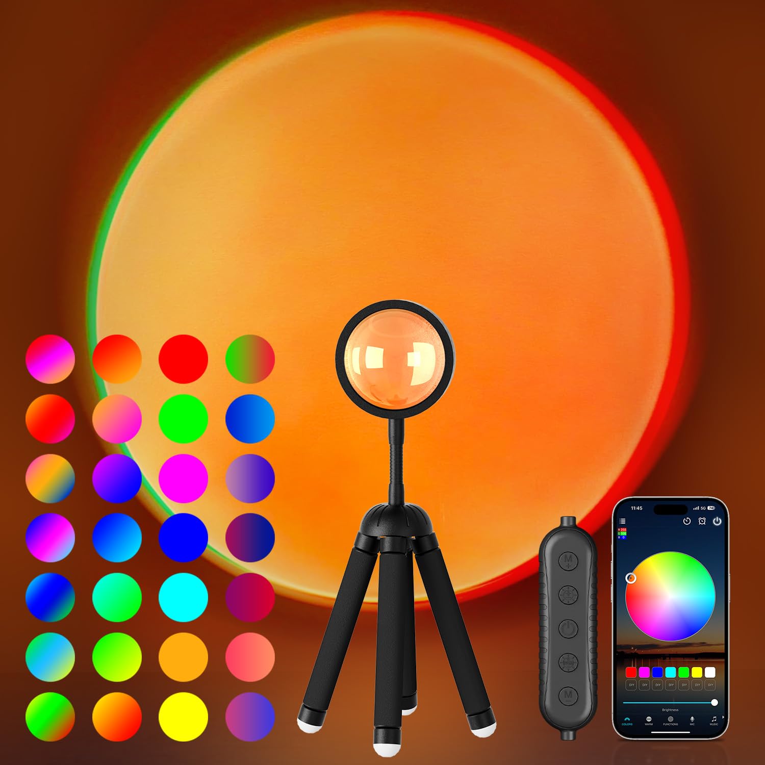 Neroupe Sunset Lamp Projector - Thumbnail 3