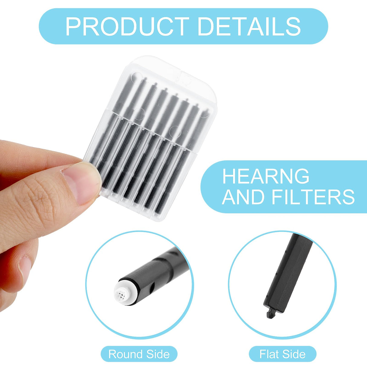 16 Pcs Hearing Wax Guards Cerumen Stop Wax Traps Hearing Cleaning Tool Accessories Hearing Filters Wax Guard for Phonak Widex Resound Unitron