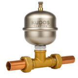 Kudos-Trading 15mm Shock Arrestor Water Hammer Arrestor for Washing Machines – Brass Compression Fit Valve, Noise Reducer, Protects Plumbing System, Easy Installation.