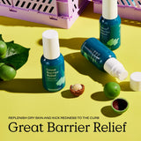 KraveBeauty Jumbo Great Barrier Relief, Soothing Skin Barrier Repair Serum, Contains Tamanu Oil to Soothe and Calm Redness, For All Skin Types, Vegan & Cruelty Free, 3.38 fl oz