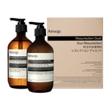 Aesop Resurrection Duet | Hand Wash & Hand Balm | Gentle Cleanse, Soften Hard-Working Hands | 16.9 oz / 500mL